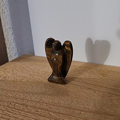 Ange en Œil du Tigre 5 cm