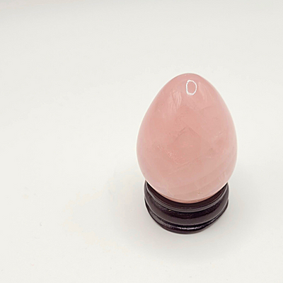 Œuf en Quartz Rose