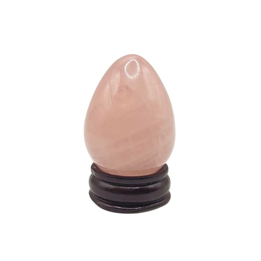 Œuf en Quartz Rose