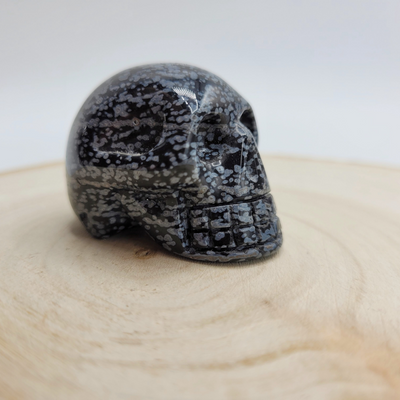 Crâne en Obsidienne - Pièce unique