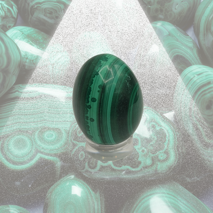 Œuf en Malachite