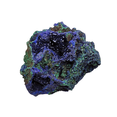 Azurite Malachite Brute - Pièce unique