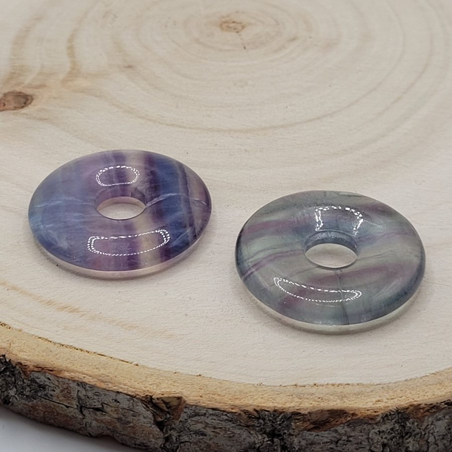 Disque bi en fluorite Familystones