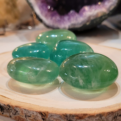 Galet en Fluorite Verte - Antistress