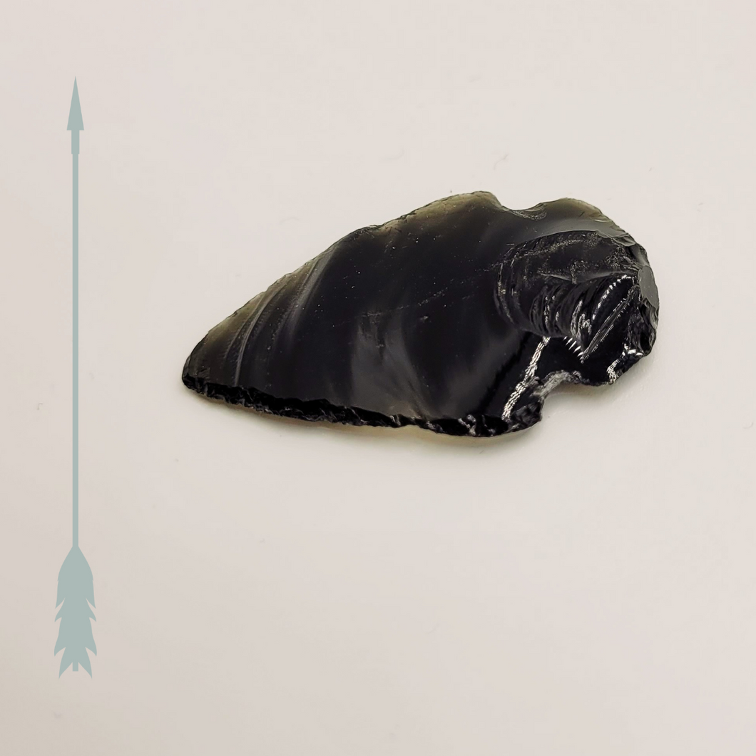 Pointe de flèche Obsidienne