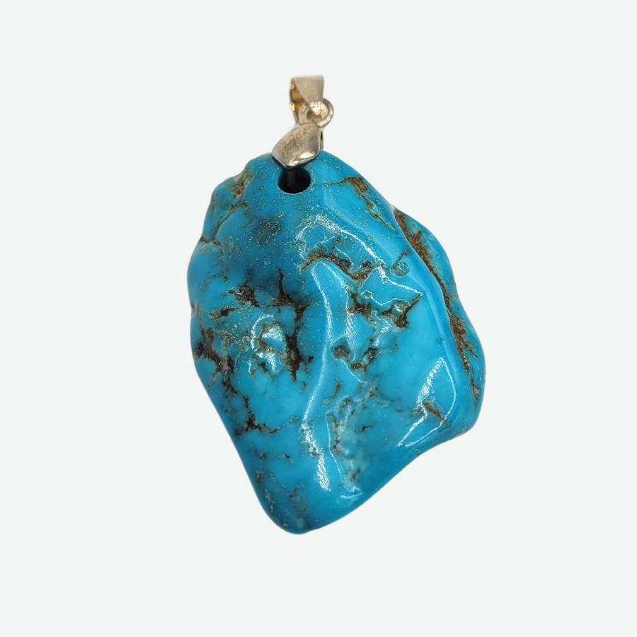 Pendentif en TURQUOISE