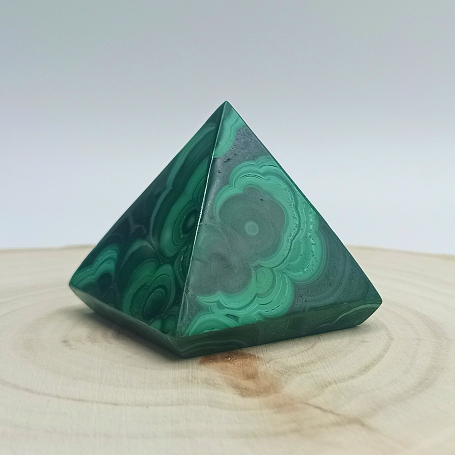 Pyramide en Malachite