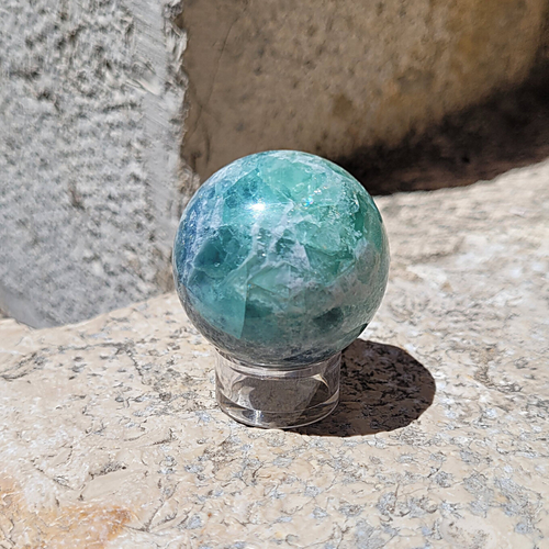 Sphère Fluorite 4 cm Pièce Unique Familystones