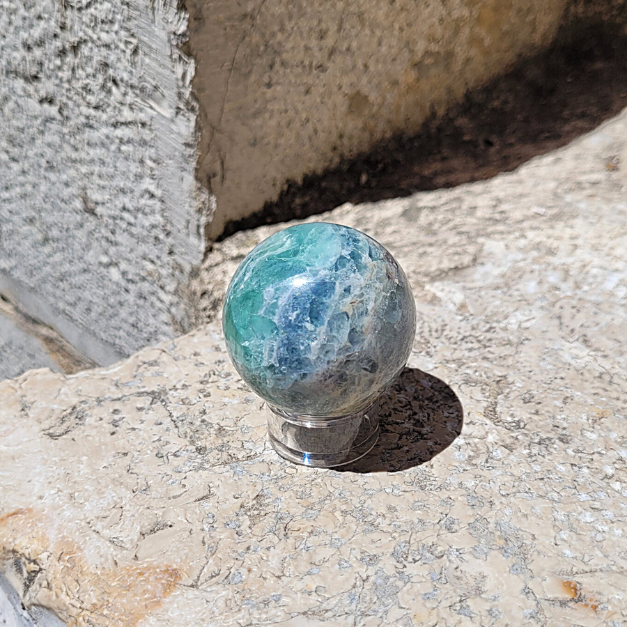 Sphère Fluorite 4 cm Pièce Unique