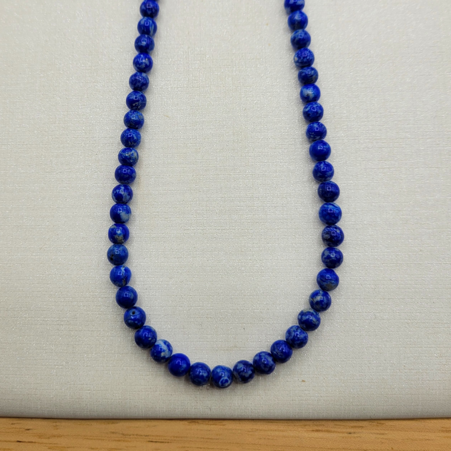 Collier Ras de Cou en Lapis lazuli