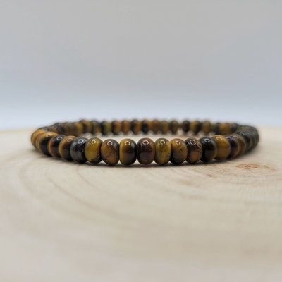 Bracelet Oeil du Tigre Perline 6 mm