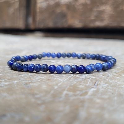 Bracelet Sodalite Perles 4 mm