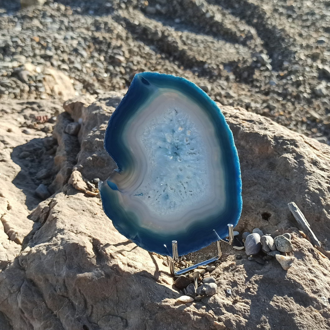 Tranche Agate Bleue