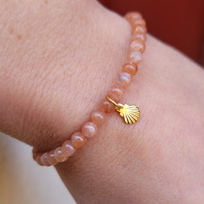 Bracelet Saint Jacques Pierre de Soleil 4mm