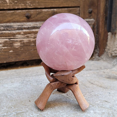 Sphère Quartz Rose - Pièce unique